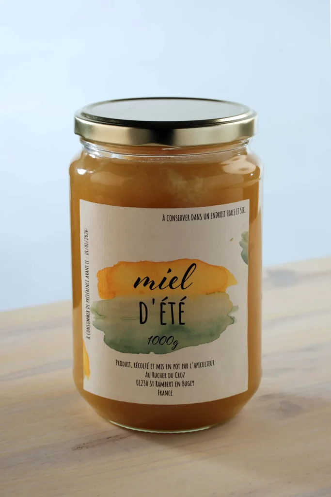 Miel d’été 1kg