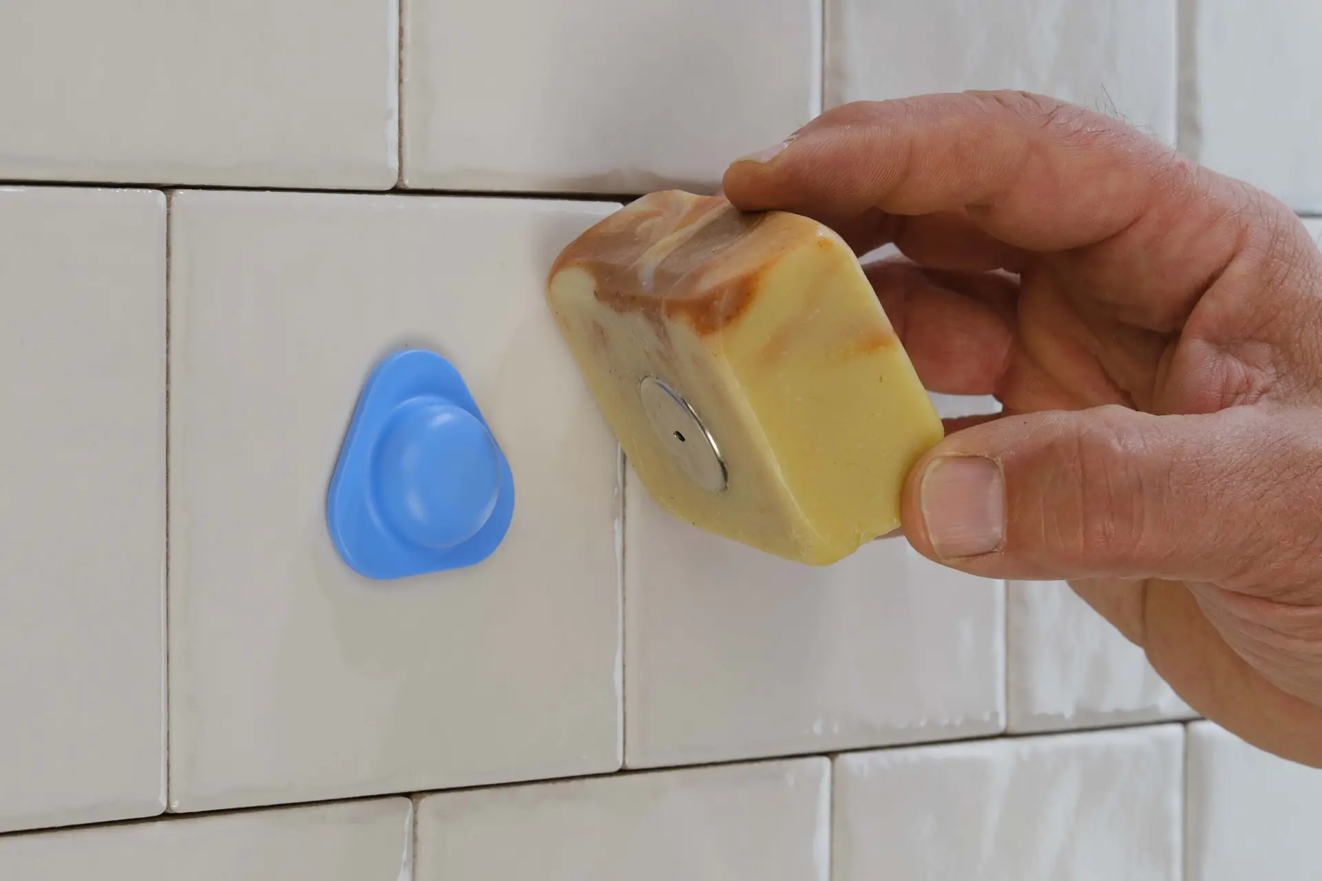 Porte savon fixe